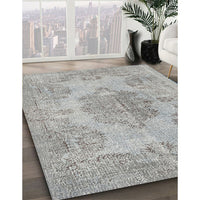 Traditional Silver Gray Persian Rug, tr3329