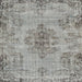 Square Traditional Gray Persian Rug, tr3331