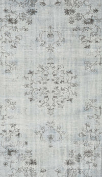 Machine Washable Traditional Dark Gray Rug, wshtr3332