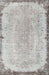 Machine Washable Traditional Grey Gray Rug, wshtr3334