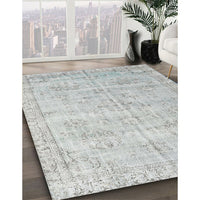 Traditional Dark Gray Persian Rug, tr3335