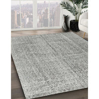 Traditional Pale Silver Gray Persian Rug, tr3336