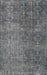 Machine Washable Traditional Gray Rug, wshtr3339