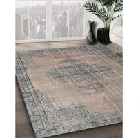 Traditional Rosy Brown Pink Persian Rug, tr3340