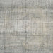 Square Traditional Pale Silver Gray Persian Rug, tr3341