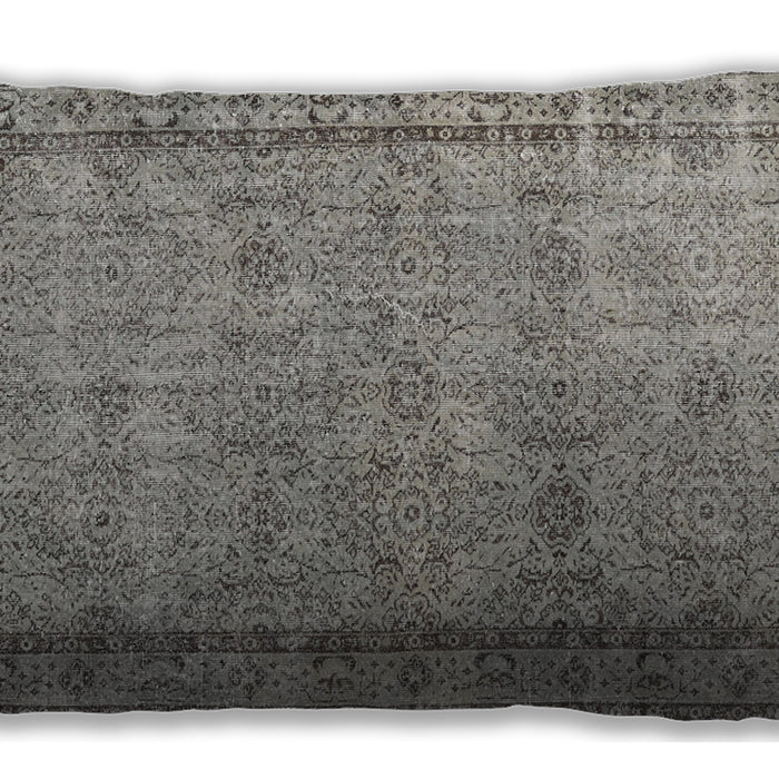 Traditional Classic Rectangular Sandstone Brown Lumbar Throw Pillow, 13 inch by 19 inch, lbtr3342
