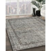 Machine Washable Traditional Sandstone Brown Rug in a Family Room, wshtr3342