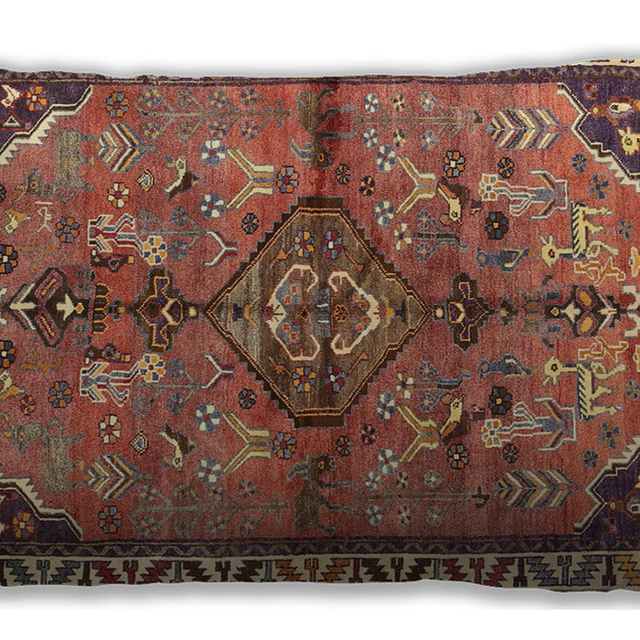 Traditional Classic Rectangular Tangerine Pink Lumbar Throw Pillow, 13 inch by 19 inch, lbtr3344