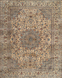 Machine Washable Traditional Coffee Brown Rug, wshtr3349