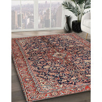 Traditional Camel Brown Persian Rug, tr3351