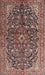 Machine Washable Traditional Camel Brown Rug, wshtr3351