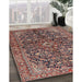 Traditional Camel Brown Persian Rug in Family Room, tr3351