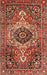 Traditional Red Medallion Rug, tr3352