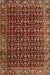 Traditional Saffron Red Persian Rug, tr3354