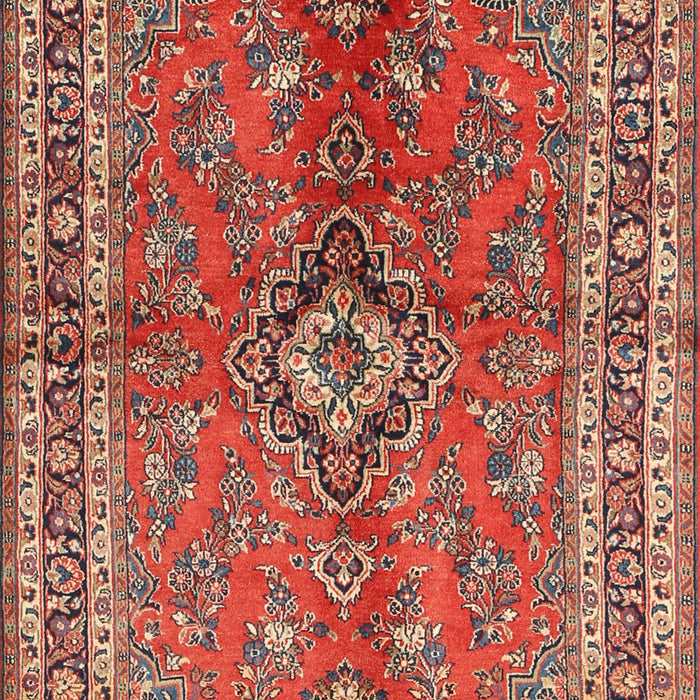 Machine Washable Traditional Light Copper Gold Rug, wshtr3355