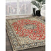 Machine Washable Traditional Brown Rug in a Family Room, wshtr3361