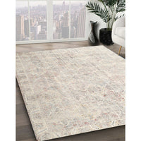 Traditional Tan Brown Persian Rug, tr3365