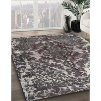 Traditional Dark Gray Persian Rug, tr3366