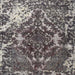 Square Traditional Dark Gray Persian Rug, tr3366