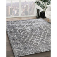 Traditional Gray Persian Rug, tr3367