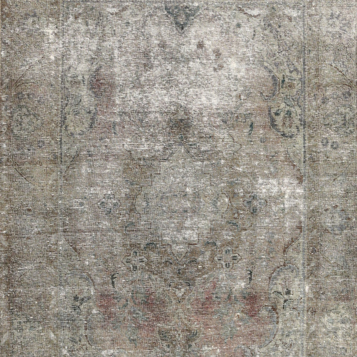 Traditional Sage Green Persian Rug, tr3369