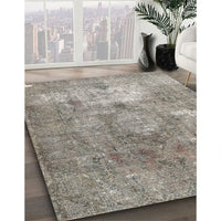 Traditional Sage Green Persian Rug, tr3369