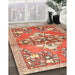 Traditional Red Animal Rug in Family Room, tr3370