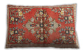 Traditional Classic Rectangular Red Lumbar Throw Pillow, 13 inch by 19 inch, lbtr3370
