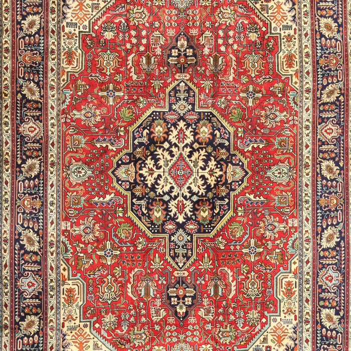 Machine Washable Traditional Fire Brick Red Rug, wshtr3375