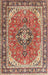 Traditional Fire Brick Red Persian Rug, tr3375