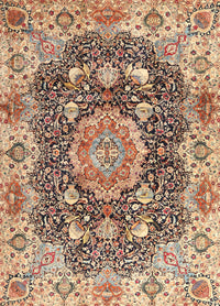 Machine Washable Traditional Dark Sienna Brown Rug, wshtr3376