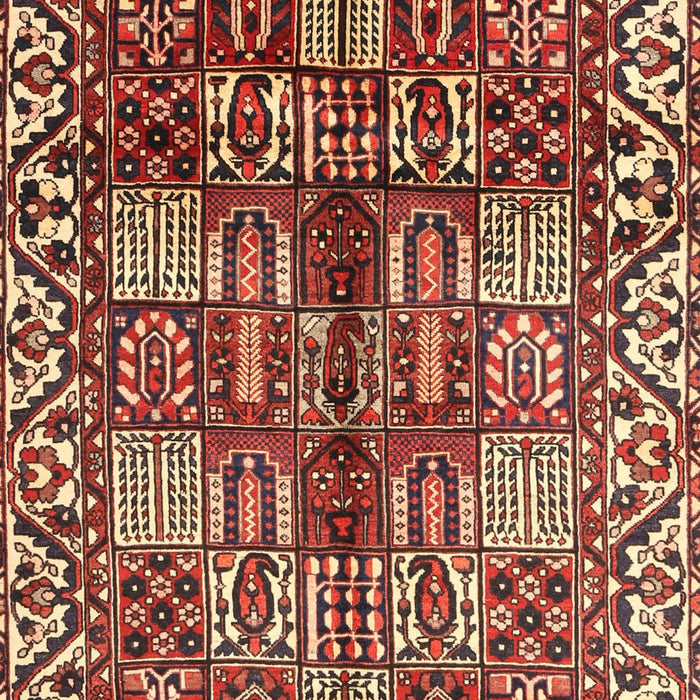 Traditional Saffron Red Persian Rug, tr3377