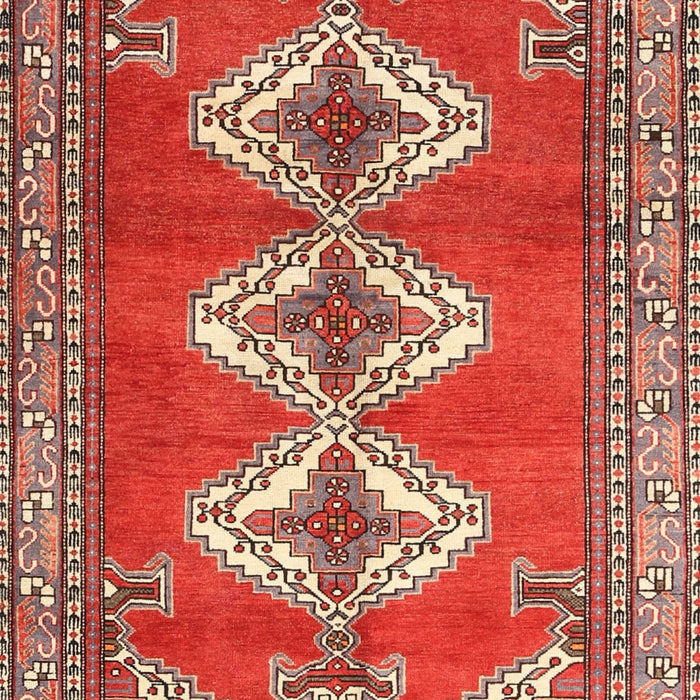 Traditional Light Copper Gold Persian Rug, tr3378