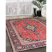 Machine Washable Traditional Dark Salmon Pink Rug in a Family Room, wshtr3381