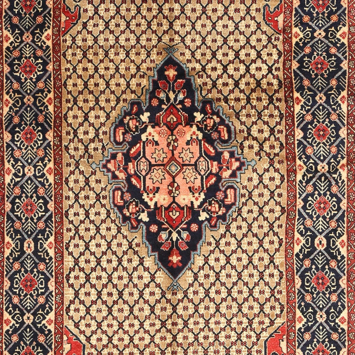 Traditional Sandy Brown Persian Rug, tr3382