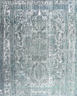 Machine Washable Traditional Light Slate Gray Rug, wshtr3385