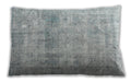 Traditional Classic Rectangular Dark Gray Lumbar Throw Pillow, 13 inch by 19 inch, lbtr3386