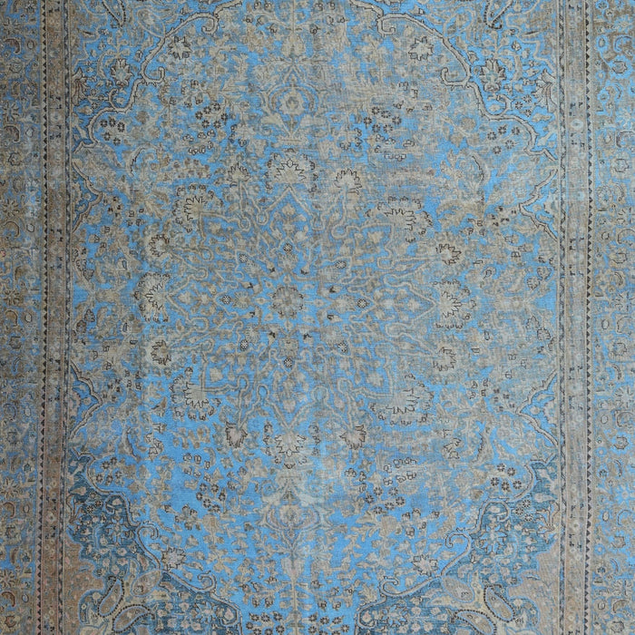 Traditional Slate Granite Gray Persian Rug, tr3387