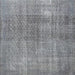 Square Traditional Gray Persian Rug, tr3388