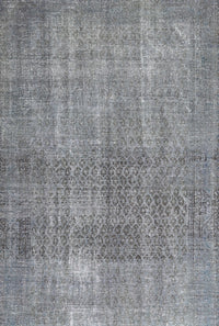 Machine Washable Traditional Grey Gray Rug, wshtr3388