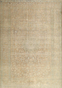 Machine Washable Traditional Brown Rug, wshtr3391