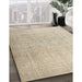 Machine Washable Traditional Brown Rug in a Family Room, wshtr3392