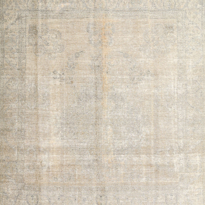 Machine Washable Traditional Tan Brown Rug, wshtr3393