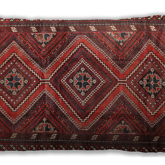 Traditional Classic Rectangular Sienna Brown Lumbar Throw Pillow, 13 inch by 19 inch, lbtr3398