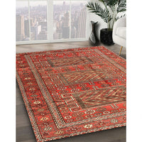 Traditional Brown Persian Rug, tr3399