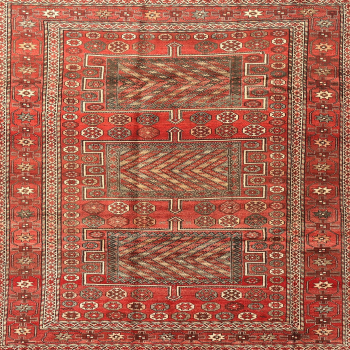 Square Traditional Brown Persian Rug, tr3399