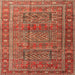 Square Traditional Brown Persian Rug, tr3399