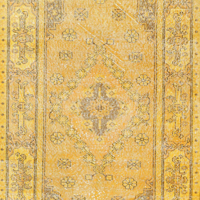 Traditional Dark Orange Persian Rug, tr339