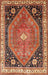 Traditional Sand Brown Persian Rug, tr33