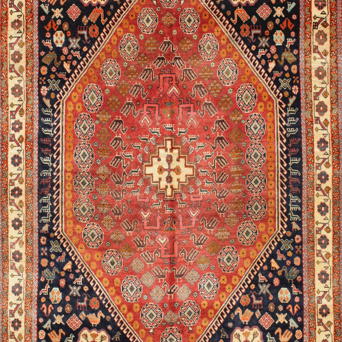 Traditional Sand Brown Persian Rug, tr33